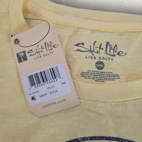 Salt Life Live‎ Salty Sleeveless Tank Top Size Small - Picture 5 of 5